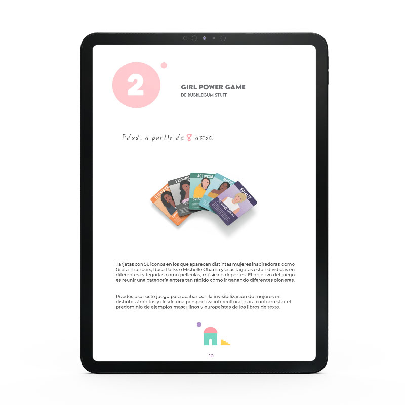 Guía didáctica de juegos coeducativos trabajos de ilustración Jolylustra