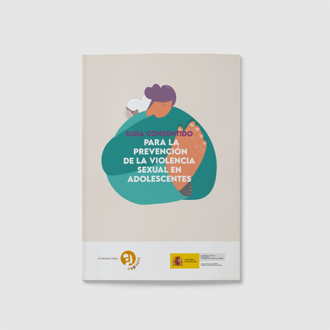 Guía consentido para la prevención de la violencia sexual en adolescentes trabajos de ilustración Jolylustra