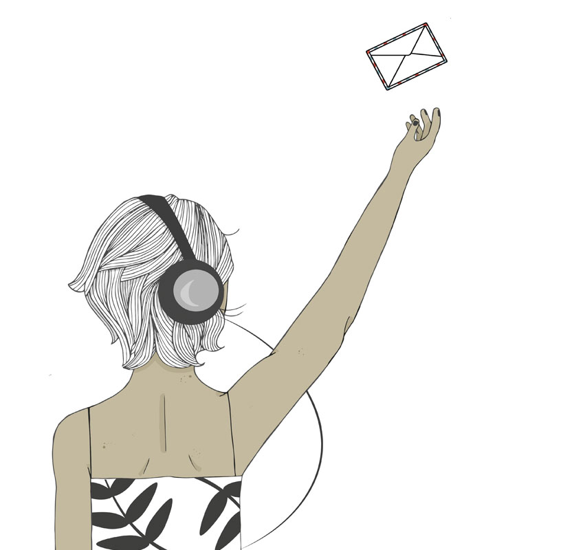 No es mi primera Carta Ilustración para Editorial de Literatura Jolylustra
